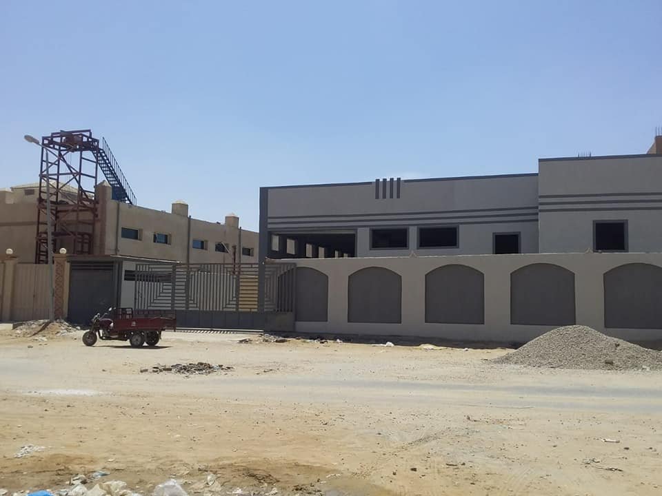مصنع للايجار نشاط غذائى بمدينه بدر