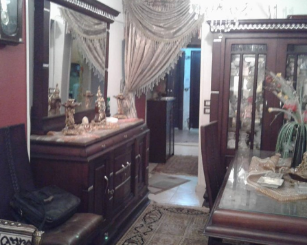 شقه للبيع بفيكتوريا خلف نادي البنك الاهلي مساحه 95م