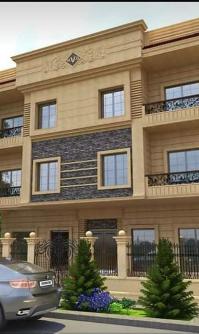 شقة بفيلات الحي الثاني بالقرب من شارع التسعين والمستشفى الجوي