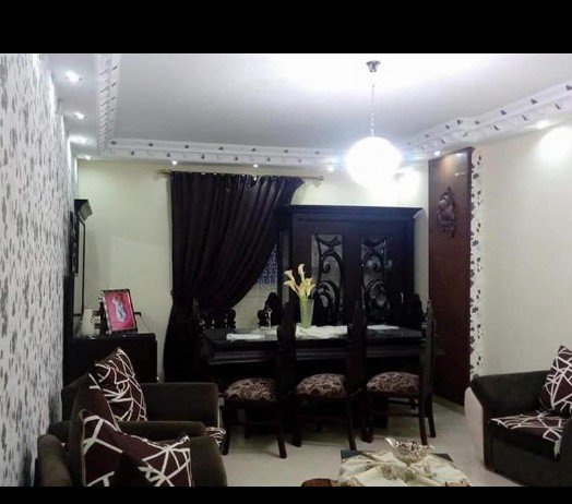 شقه الترا سوبر لوكس فى أرقى احياء أكتوبر مساحة ١٢٠ متر في الحي الخامس مجاورة تانيه