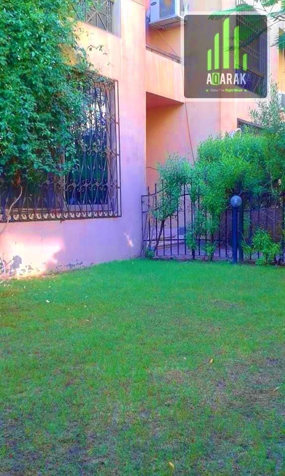 شقه 127 م _ 6 اكتوبر – حى الاشجــار دور ارضي بحديقه
