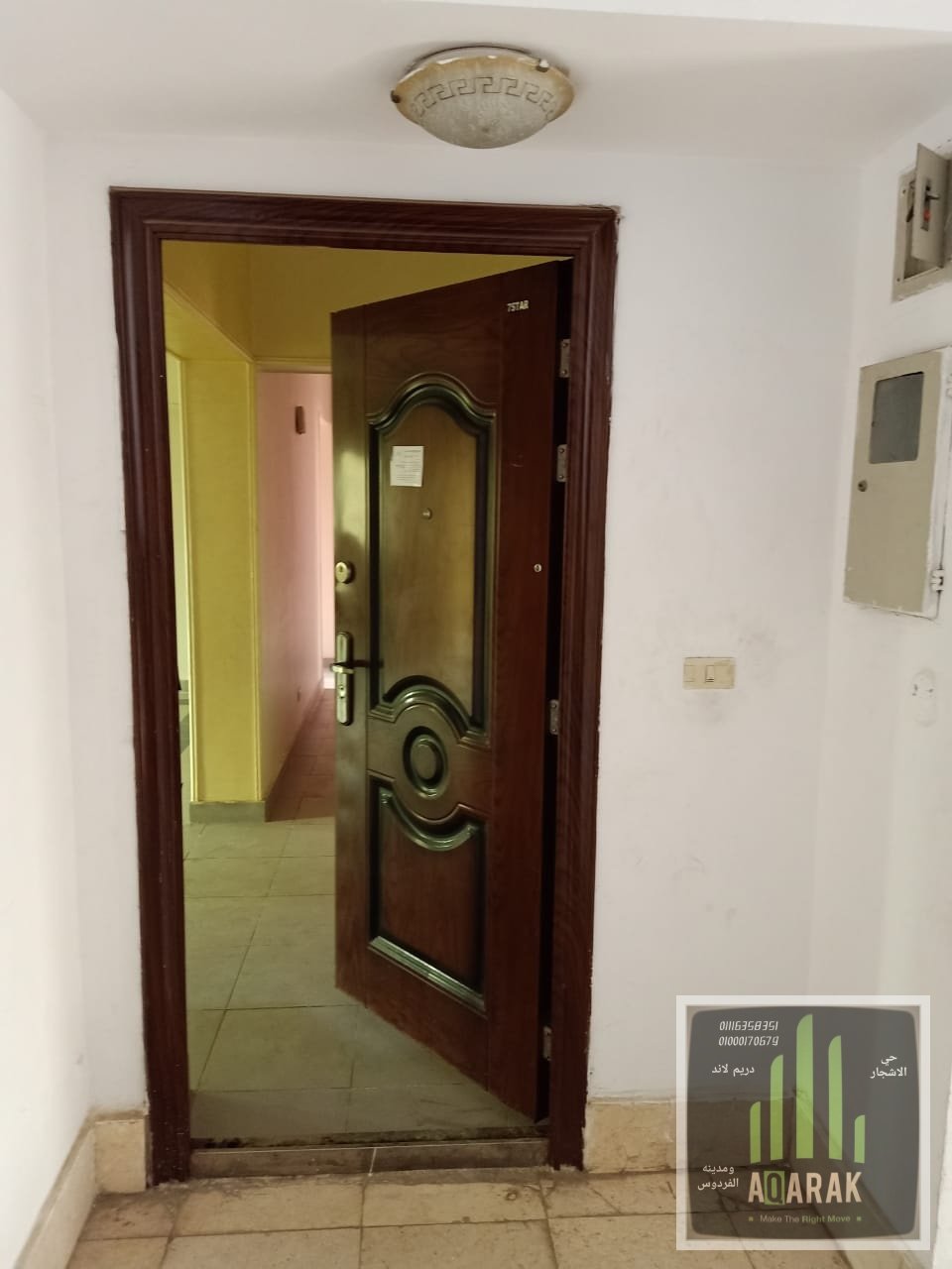 شقه   بكمبوند حي الاشجار ١٦٠ م موقع مميز