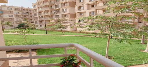 للايجار بمدينتي بال b6 شقه 103 متر 3غرف و2 حمام فيو جاردن تشطيب الشركه