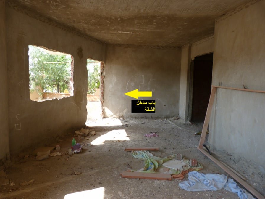 شقة بالتجمع بتسهيلات بسيطة