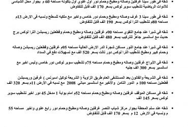 شقق للبيع