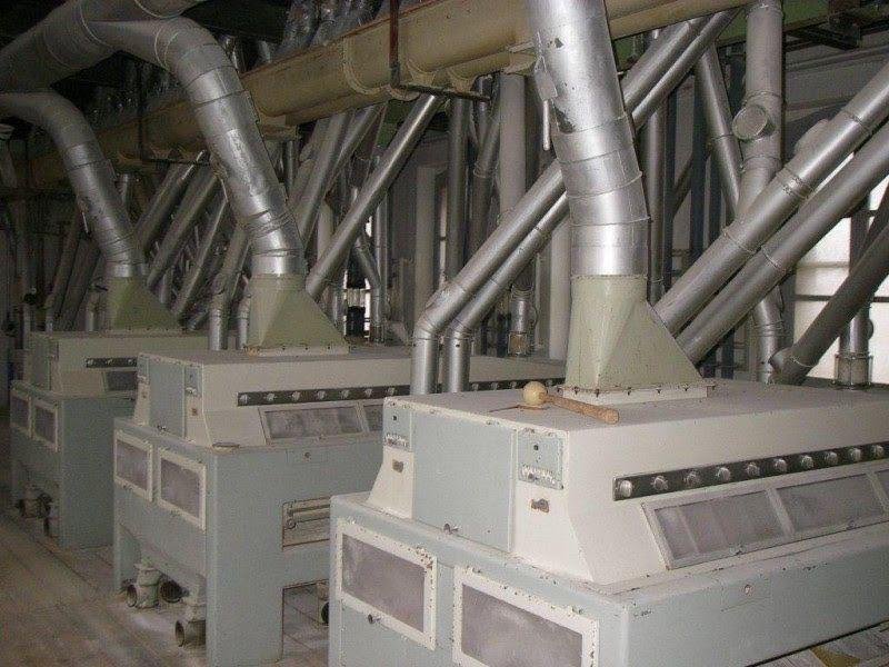 مطحن بقدرة إنتاجية ١٢٠ طن للبيع