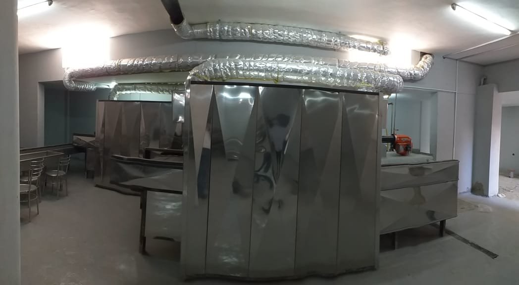 للبيع خط انتاج مشوي