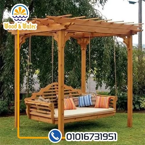 برجولات خشبيه بخصم ١٠% لفتره محدوده