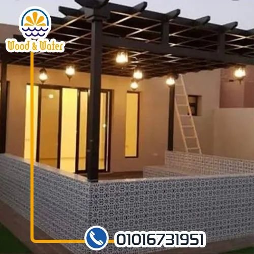 برجولات خشبيه بخصم ١٠% لفتره محدوده