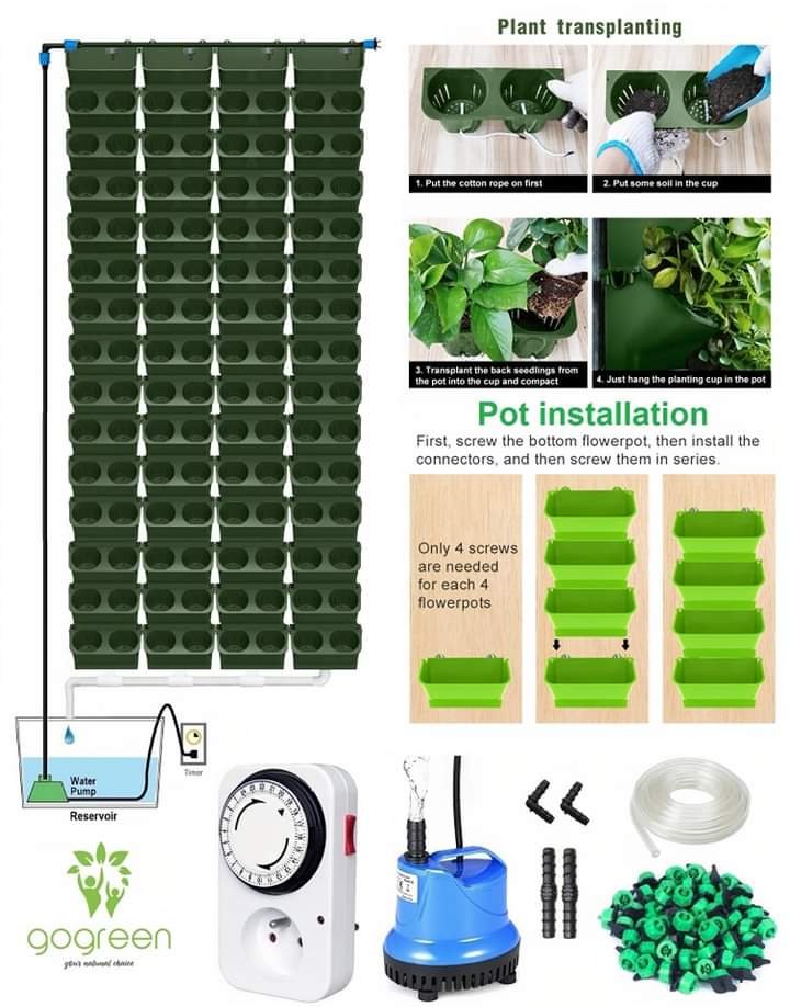 اصيص زراعه اتوماتيك للزراعه المنزليه