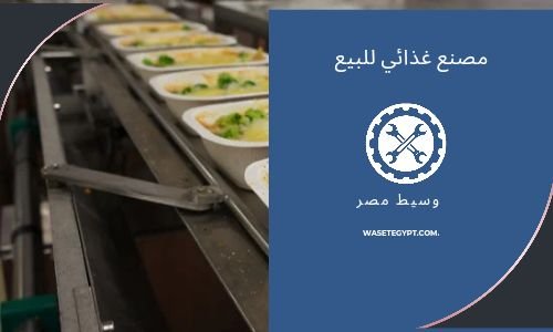 مصنع رخصة غذائى للبيع فى العبور