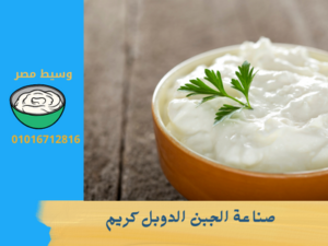 صناعة الجبن الدوبل كريم