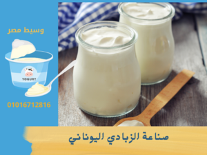 صناعة الزبادي اليوناني