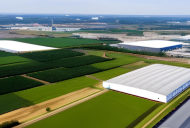 Industrial land for sale in Sadat engineering activity